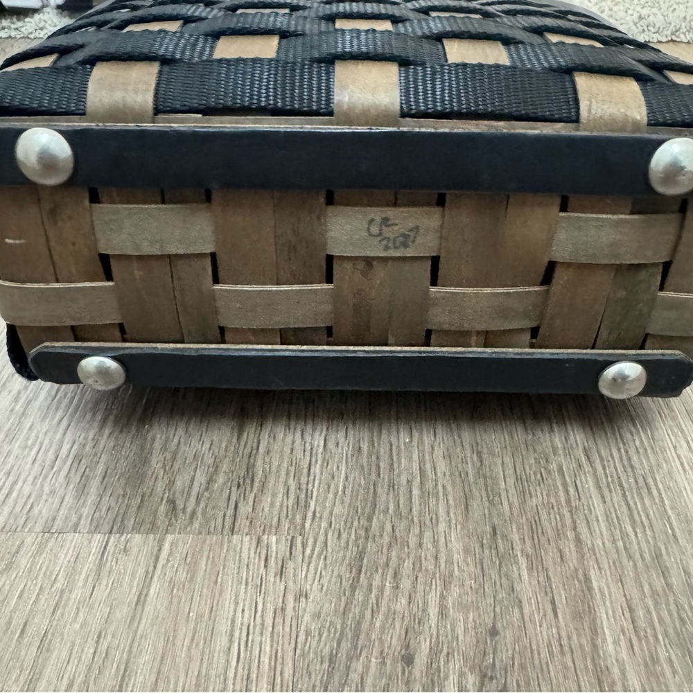 Longaberger Basket Black Purse - Picture 5 of 8